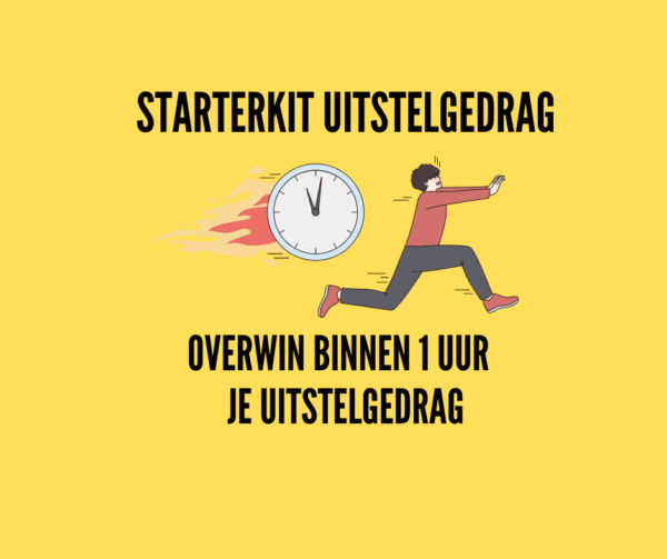 Overwin binnen 1 uur je Uitstelgedrag starterkit met bonussen